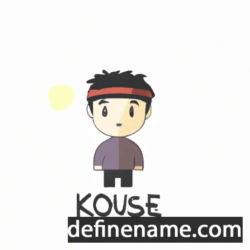 cartoon of the name Kohsuke