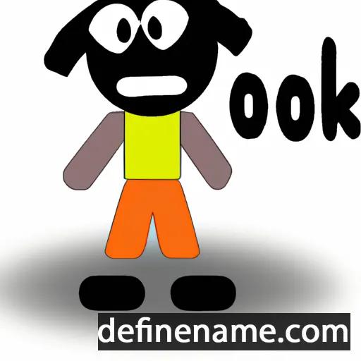 cartoon of the name Koki