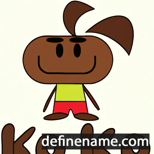 cartoon of the name Koko