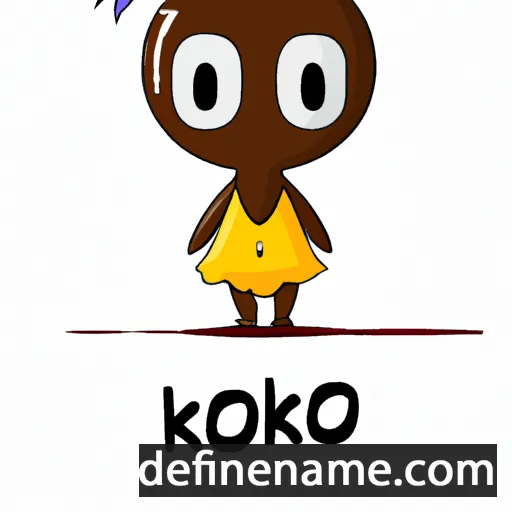 Kokoko cartoon