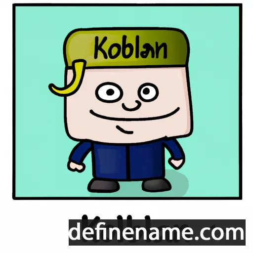 cartoon of the name Kolbeinn