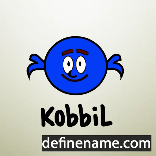 cartoon of the name Kolbi