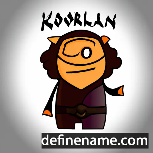 Kolbjǫrn cartoon