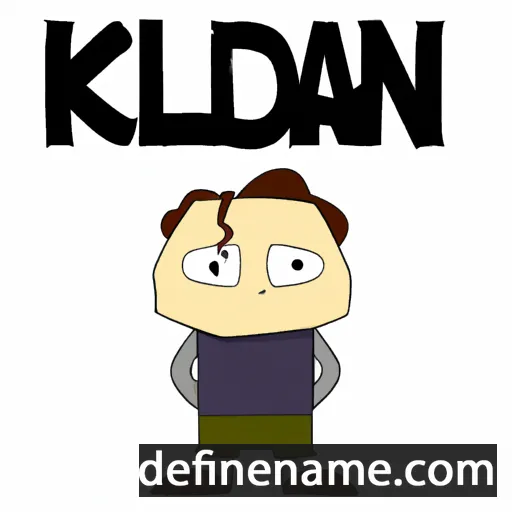 cartoon of the name Kolden