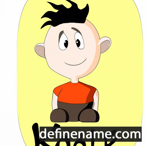 cartoon of the name Kole