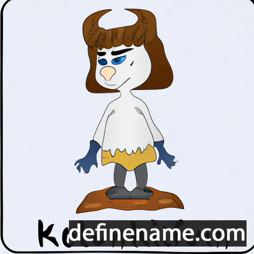 cartoon of the name Kolfinnur