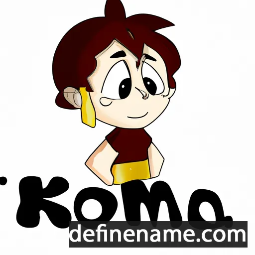 cartoon of the name Koma