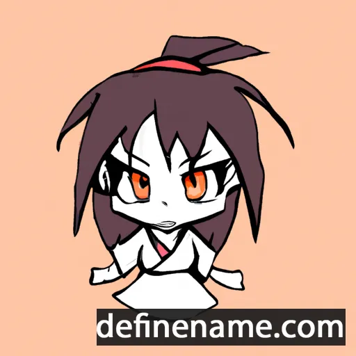 cartoon of the name Komaru