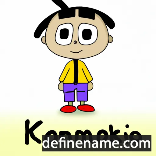 cartoon of the name Kominiko