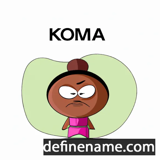 Komla cartoon