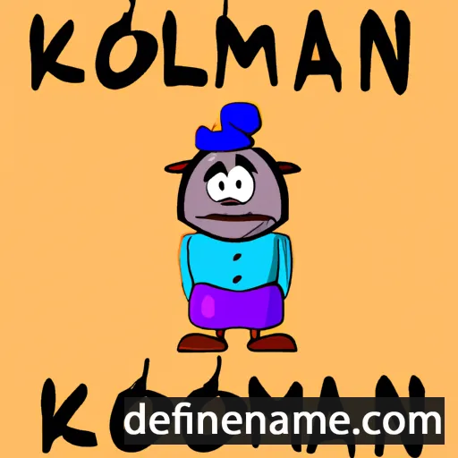 Komlan cartoon