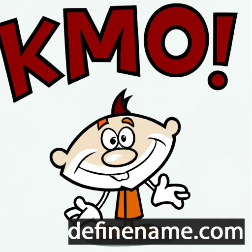 cartoon of the name Komot