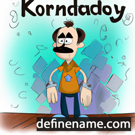 cartoon of the name Kondraty