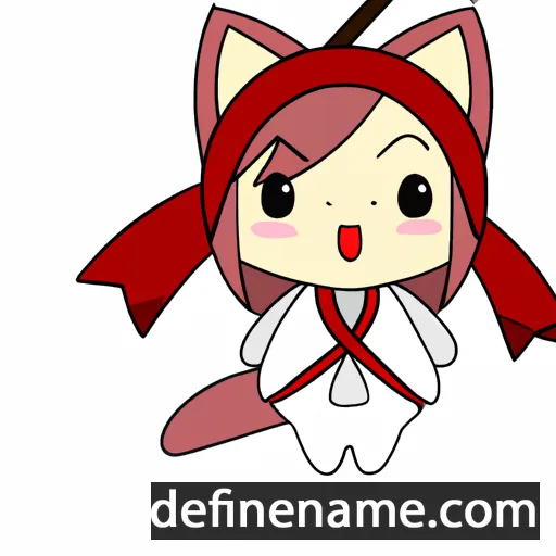 cartoon of the name Koneko