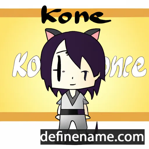 Konoe cartoon