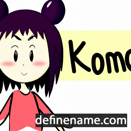 Konomi cartoon