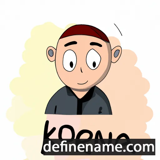 cartoon of the name Konra