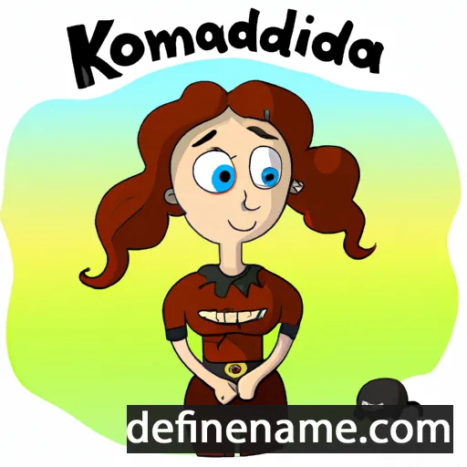 Konradyna cartoon