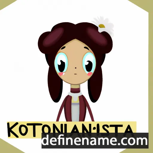 Konstantia cartoon