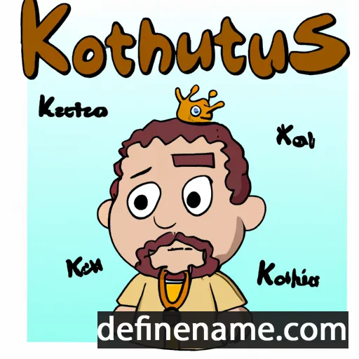 cartoon of the name Konstantinus