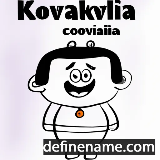 Konvaliya cartoon