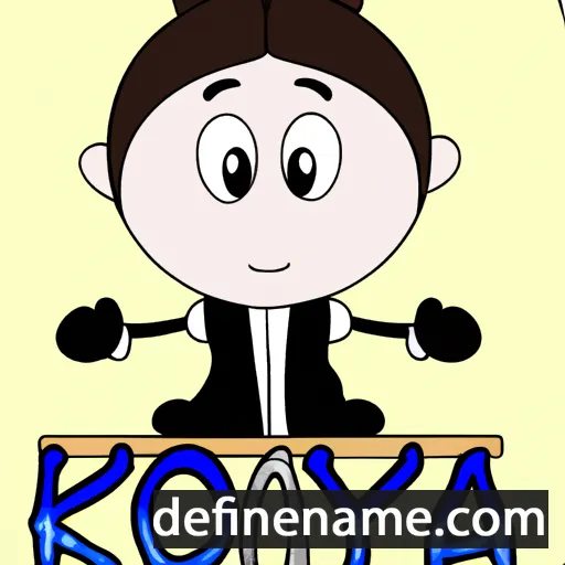 cartoon of the name Konya