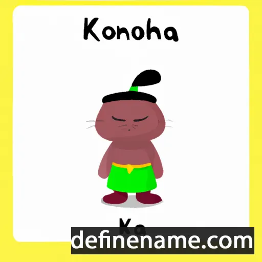 Kooncha cartoon