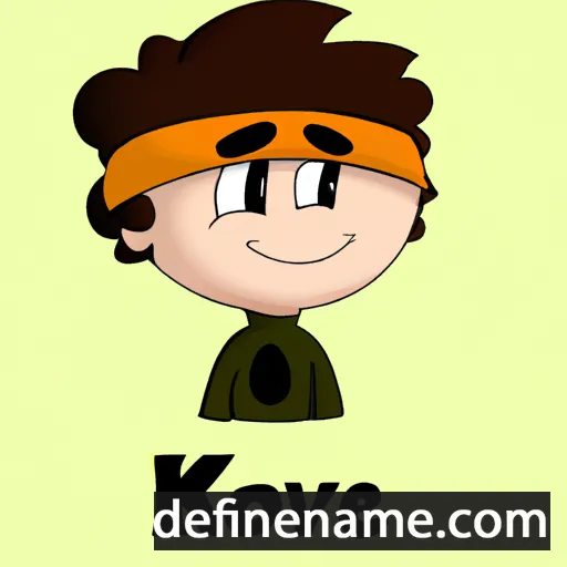 cartoon of the name Korave