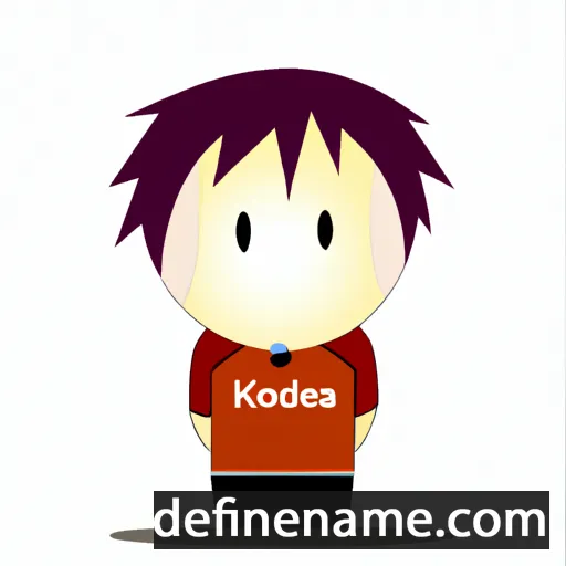 cartoon of the name Kore-eda