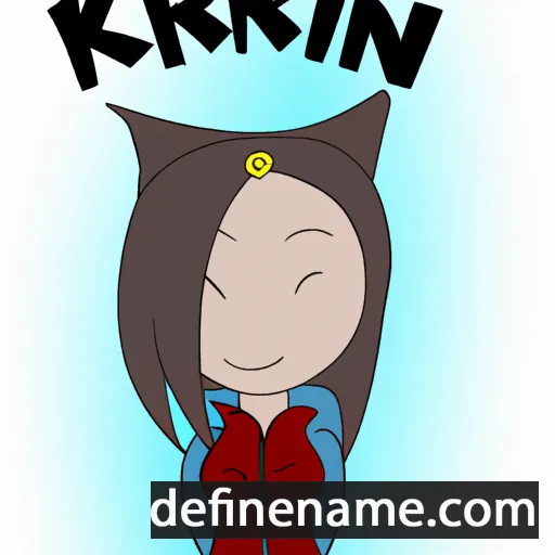 cartoon of the name Korin