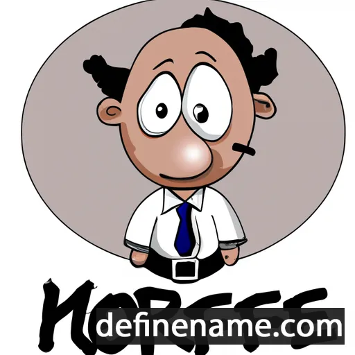 cartoon of the name Korkie