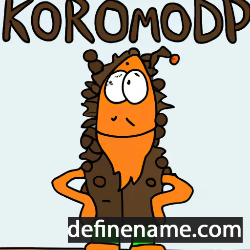 cartoon of the name Kormlöð