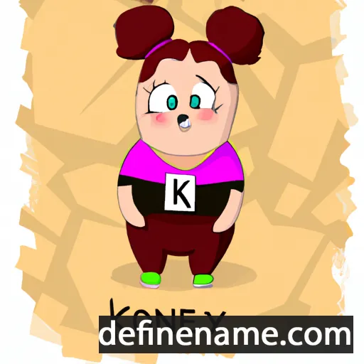 cartoon of the name Kornely