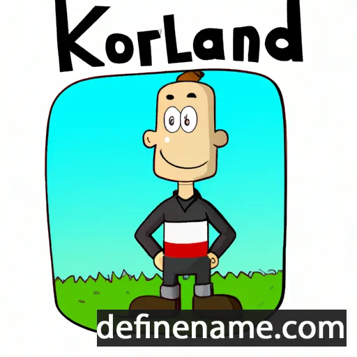 Kortland cartoon