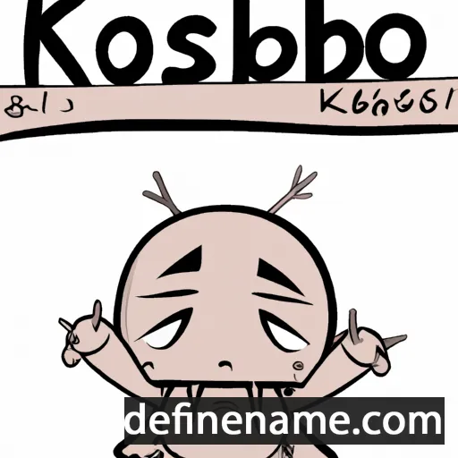 Kosaburou cartoon