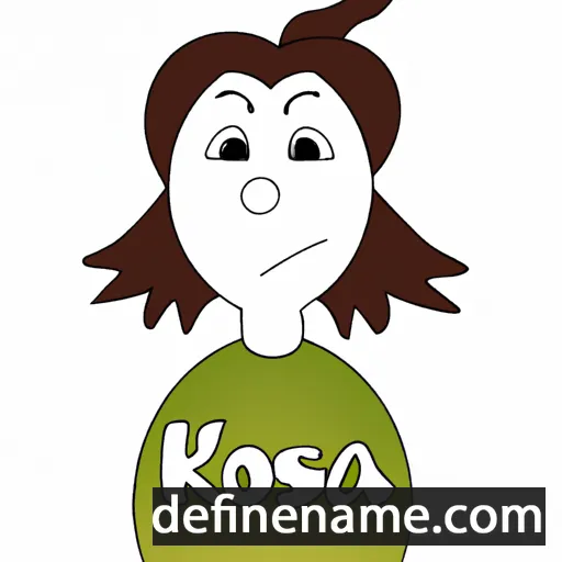 Kosia cartoon