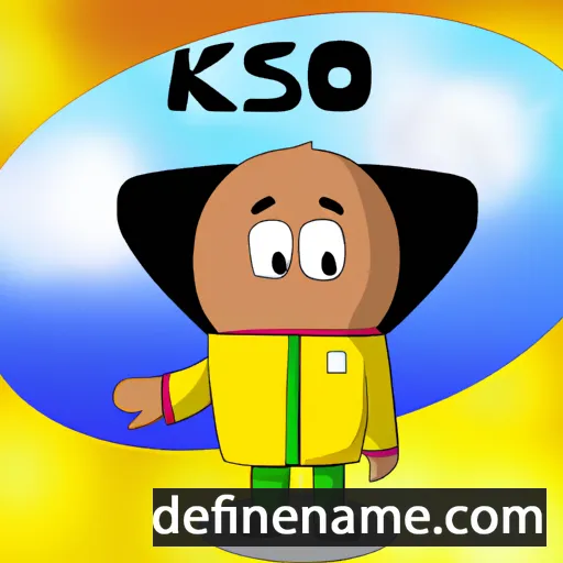 cartoon of the name Kosmo