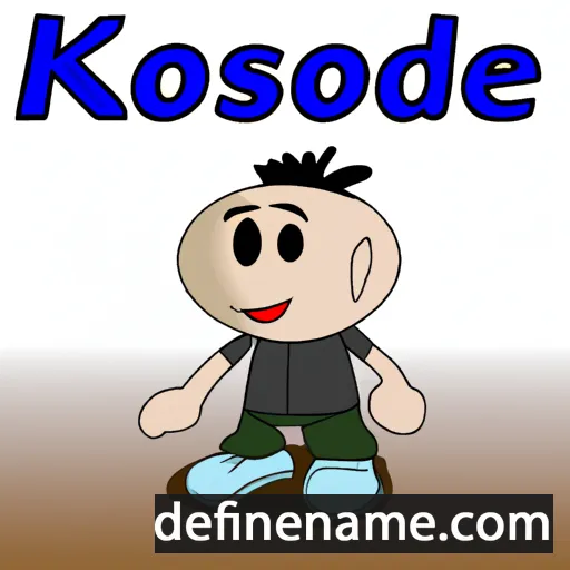 Kosode cartoon