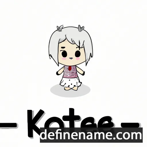 cartoon of the name Kotatee