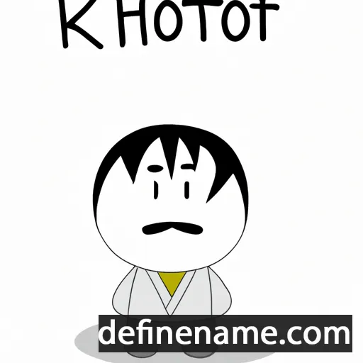 Kotohito cartoon