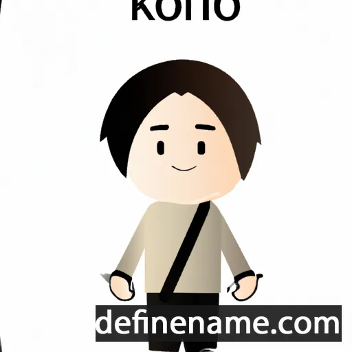 cartoon of the name Kotono