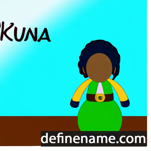 K'ujana cartoon