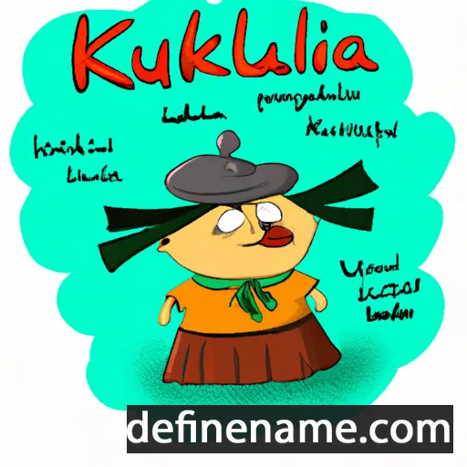 K'ulitsaĸ cartoon