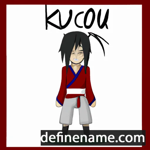 Koujaku cartoon