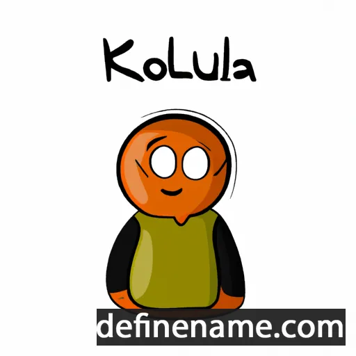 Koulma cartoon