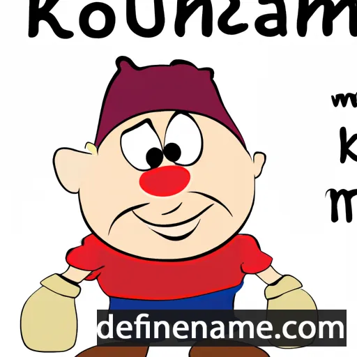 cartoon of the name Koulmenn