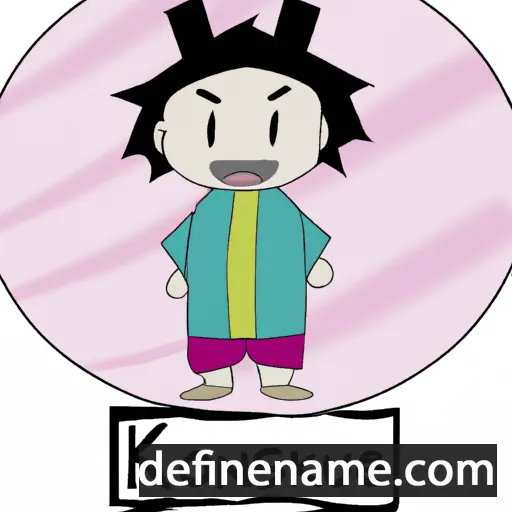 cartoon of the name Kounosuke