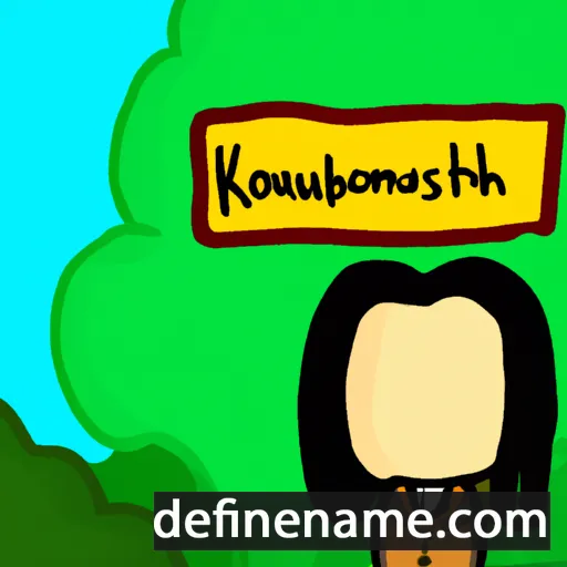 Kourtneigh cartoon