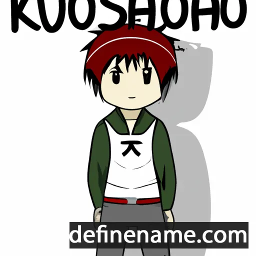 cartoon of the name Koushirou