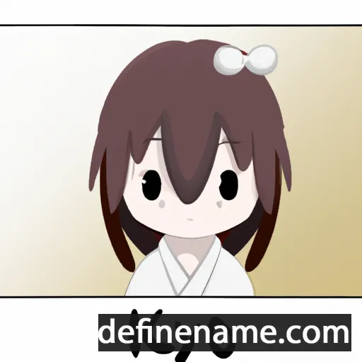 cartoon of the name Koyori